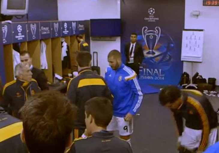 Ovako su izgledale posljednje minute u svlačionici Reala prije osvajanja Lige prvaka!