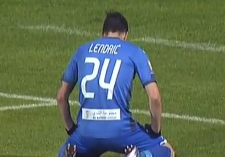 Lendrić pogodio stativu na početku susreta