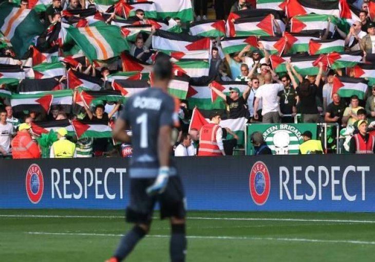 Navijači Celtica odgovorili UEFA-i i oduševili Palestince